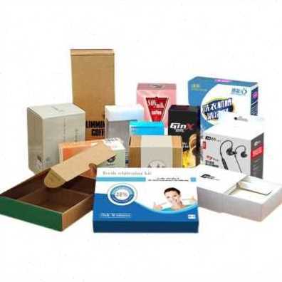 新品促销包装盒定制订做白彩印装logo订制印刷纸盒定做卡包纸盒品